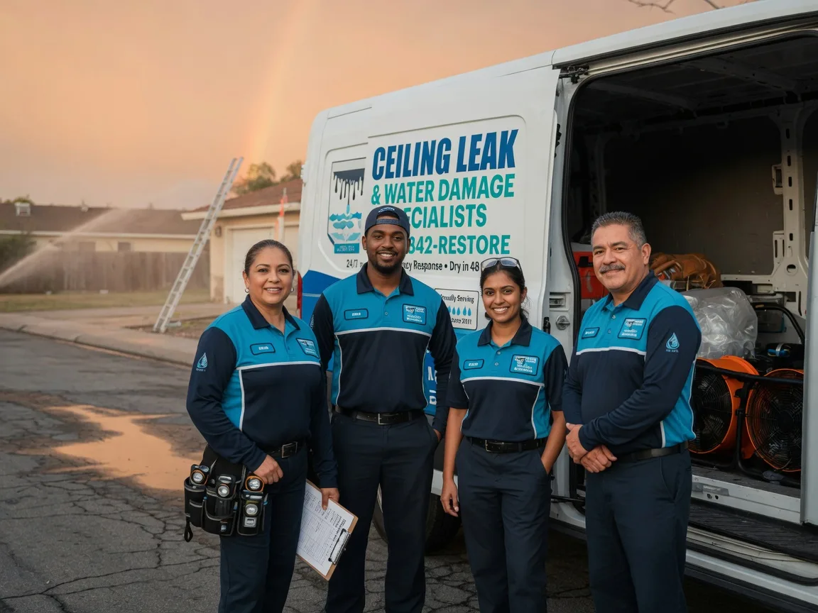Ceiling Leak Cleanup company in Fayetteville, NC
