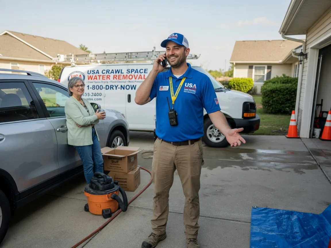 Crawl Space Water Removal Fayetteville, NC FAQs